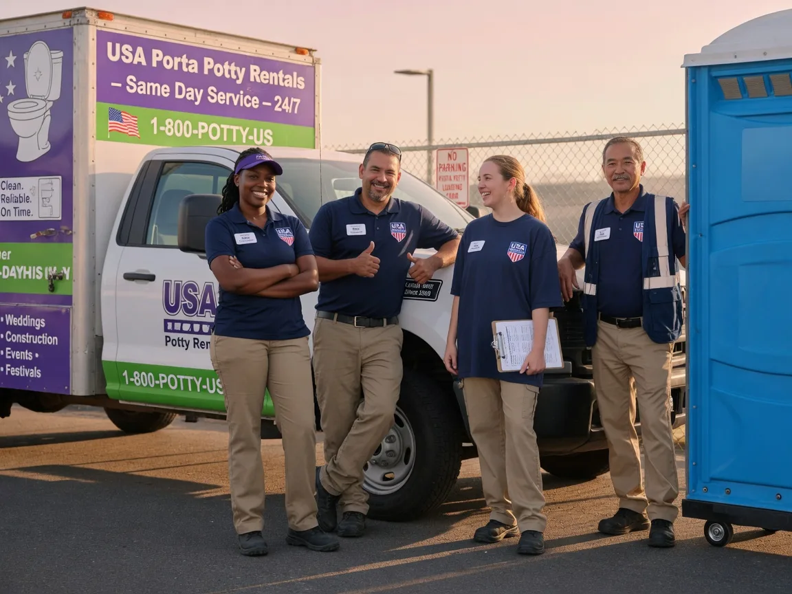 Porta Potty Rental company in Milford, IL